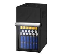 Qkbuza Couvertures de congélateur pour l'extérieur - Robuste - 210D Oxford - Étanche - Fournitures de protection pour réfrigérateur - Accessoires de réfrigérateur avec poignée pour la maison