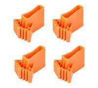 Qkbuza Couvertures d'échelle d'extension, pads en caoutchouc des pieds d'échelle,Tampons d'échelle pour extension | Stabilisateur 4x stabilisateur non glissant les jambes de couverture en caoutchouc