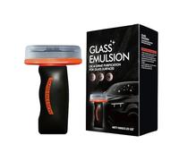 Qkbuza Décapant de Film Gras pour Vitres de Voiture,Lotion nettoyante protectrice 100 g - Brosse Nettoyante Film Huile Voiture | pour Vitre Rétroviseur 4x4 Camion Véhicule