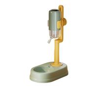 Qkbuza Distributeur d'eau pour chat - Bouteille anti-goutte - 750 ml - Gamelle pour chien debout avec un support - Pour petits animaux comme les écureuils