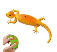 Qkbuza Gecko Radiocommandé Gecko Télécommandé Jouet Qui Escalade Plafonds Lézard Robot Telecommande pour Garcon Fille Cadeau Anniversaire Et Noel