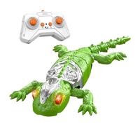 Qkbuza Gecko Radiocommandé Grimpeur Gecko Télécommandé Robot Jouet avec Yeux LED Lumineux Geckos Télécommandé Qui Grimpe Au Mur Et Plafonds Jouet Cadeau Interactif pour Enfant