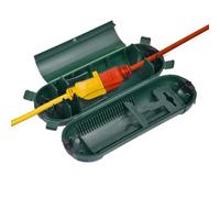 Qkbuza Housse De Sécurité Pour Rallonge Extérieure, Etanche Boîte De Jonction, Boîtier De Sécurité Fiche Et Prise, Boitier Protection Prise Electrique Exterieur, Safe-Box Du Câble Étanche IP54