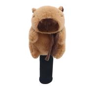 Qkbuza Housses De Tête De Club De Golf | Design en Peluche Animale avec Coussin,Housses De Driver Numérotées 3 Et 5,pour Tees Marqueur de Balle Sports d'Équipe Vacances Hommes Femmes