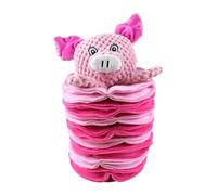Qkbuza Jouet de recherche de nourriture pour chien, puzzle, distributeur de nourriture en forme d'animal en peluche, pour jouer et s'entraîner