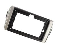 Qkbuza Kit d'installation radio de 22,9 cm - Accessoires adaptateur de cadre de tableau de bord, support audio pour système audio de véhicule, camion