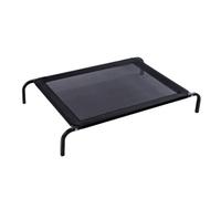 Qkbuza Lit surélevé canin - couchette Lavable et Respirante,Lit De Camp Extérieur pour Animal | Adapté Aux Chiens De Petite Et Moyenne Grandeur Idéal en Voyage Temps Chaud Intérieur Camping
