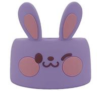 Qkbuza Manchons à café en silicone en forme d'animal mignon | Porte-bouteilles isolants en verre - Pour la maison, le café, le bureau, les vacances, les voyages, le thé, les boissons chaudes et