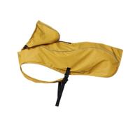 Qkbuza Manteau de pluie imperméable pour chien avec bandes réfléchissantes - Boucles réglables, vêtements légers et imperméables pour une protection sûre contre la pluie des animaux de compagnie