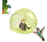 Qkbuza Nid pour Perruche - Cachette Perroquet Habitat Décoratif | Accessoires de Cage Abri Maison d'Oiseau pour Calopsitte Inséparable Pinson Ondulée Canari Hamster et Petits Animaux