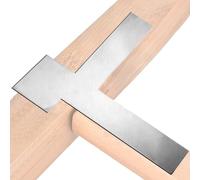 Qkbuza Outil de nivellement à angle droit, outil calibré à 90° | Règle de mesure de grattage à angle droit pour la menuiserie, le plâtre, la réparation d'armoire, l'épissure, la maçonnerie, la