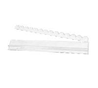 Qkbuza Porte-Tuiles De avec Poussoirs - Accessoires De Mah Jongg en Acrylique - Supports Transparents pour,pour Hommes Retraités Débutants Collectionneurs Soirées Jeu À Domicile Réunions Clubs