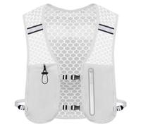 Qkbuza Sac à dos de course avec eau, gilet de course avec système d'hydratation, support de téléphone, porte-bouteille, pack léger pour camping, voyage, chasse, extérieur, cyclisme, trail, promenades