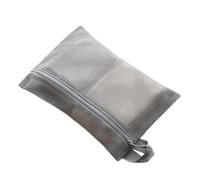Qkbuza Sacs de rangement en maille, sac de douche en maille, multifonctions, fourre-tout de toilette portable pour cosmétiques, papeterie, maison, voyage, voyages d'affaires, dortoir, plage, camping