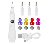 Qkbuza Stylo à Strass - Outil à Piquer Les Strass | Applicateur Électrique Plusieurs Modes d'Aspiration Ajustables pour Créations Bijoux Broderie Manucure Maquillage