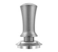 Qkbuza Tamper à ressort | Presse à café en poudre de profondeur réglable de 53 mm avec marque d'échelle | Outil de préparation de brassage calibré pour machine à porte-filtre de cuisine et maison