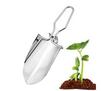 Qkbuza Truelle De Jardin | Outil De Jardin Pliable en Acier Inoxydable - Petite Pelle de | pour la Plantation Le Repiquage Le Creusage Les et la Préparation du Sol