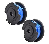 QKEINV Lot de 2 bobines de fil de rechange pour débroussailleuse Ryobi 18 V 24 V 40 V 0LT1825 0LT1830H 0LT1831 0LT1832 RLT2925