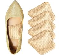 QKEPCY 4 Pièces Semelle Voute Plantaire Semelle Orthopédique Fasciite Plantaire Semelle Gel Pieds Plats Semelle Chaussure Soutien Voute Plantaire Pour Femme et Homme(Beige)