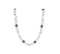 QKEPCY Collier de Perles pour Hommes Femme Glace Fissurée Pierre Hip Hop Colliers Boho Cadeaux de Bijoux Esthétiqu