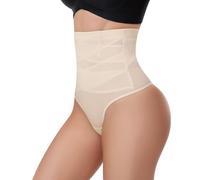 QKEPCY Culotte Gainante Femme Ventre Plat Shorty Gainant Taille Haute Panty Sculptant Amincissante Invisible Shapewear Ultra Gainant Sousvêtement Modelant Minceur