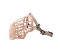 QKEPCY Muselière Panier Respirante Ajustable Protection Canine Sécurité Antimordillage Plastique Durable Confort Quotidien