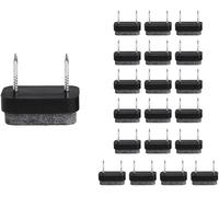 QKEPCY Patin Chaise a Clouer, Patins à vis en Feutre, 20 Pcs Clous Patins de Meuble, Patins Glisseurs Rond Tampon Chaise, Patins Meubles en Feutre Tampons pour Meubles (Carré)