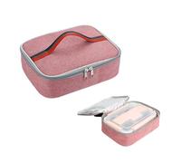 QKEPCY Sac Isotherme Rectangulaire Portable Boîte Repas Thermique Lunch Bag Compact Isolation Alimentaire Transport Cuisine