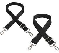 QKEPCY Sangle Ajustable Bandoulière Robuste 38mm*1.5m Accessoire Bagage Mousqueton Métallique Bretelle Transport Valise