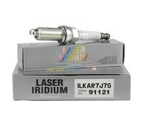 QKFTCSDW 4/6pcs Iridium Platinum Spark Plug ILKAR7J7G 91121 PLZKAR 7A-8D 0242135517 REA8MC Remplacement Automobile(4pcs)