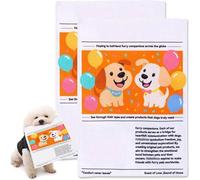 Qklovni 2026 - Jouet pour chien en forme de journal durable, indestructible, jouet couineur en peluche interactif et froissé pour chien, jouet doux à mâcher pour chiens de petite et moyenne taille (2