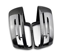 QKLsudua 1 paire de boîtiers de rétroviseurs extérieurs en fibre de carbone compatibles avec Be-nz W204 W246 W212 CLS GLA CLA