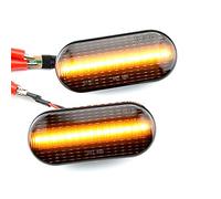 QKLsudua 1 paire de feux de gabarit latéraux à LED dynamiques compatibles avec VW Tran-sporter T5 Polo Golf 3 4 B5 Sha-ran Lu-po Bo-ra Mu-ltivan