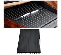 QKLsudua Housse pour Porte-gobelet de Console Centrale de Voiture avec Fermeture éclair Compatible avec B-MW X5 E70 X6 E71 E72 2007-2014-A