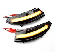 QKLsudua Lot de 2 clignotants latéraux dynamiques à LED compatibles avec Re-nault C-Lio IV MK4 BH RS Grand-tour KH