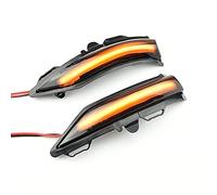 QKLsudua Lot de 2 clignotants séquentiels dynamiques compatibles avec F-ord Fiesta ST Line MK8 Puma LED pour rétroviseur latéral