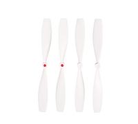 Qklyxr 10 paires d'hélices CW CCW, Mini lames, accessoires de pièces rechange, for Drone Xiaomi Mitu RC FPV Quadcopter avion UVA Hélice pour drone de course FPV(4 Pcs White)