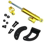 Qklyxr Accessoires de pièces Scooter électrique d'amortisseur Direction, for KAABO, Mantis King GT Amortisseur de Direction pour Trottinette électriq(Black Gold Kit3)