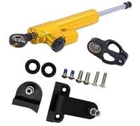 Qklyxr Accessoires for Blade GT + LL, for Teverun Fighter, 11 + Scooter électrique Amortisseur de Direction pour Trottinette électriq(Black Gold Damper4)