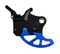 Qklyxr Adaptateur de support d'étrier frein protection disque arrière, for YAMAHA, for YZ YZF WRF 125 250 450 YZ250F YZ450F YZ250X FX YZ450X 2016-2020 Cache disque de frein moto(BB)