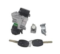 Qklyxr AL151B ensemble complet de serrures interrupteur d'allumage serrure porte baril TRANS 2 clés avec 46 puces for FIT 09-11 Pièce de verrouillage de la e contact