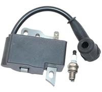 Qklyxr Bobine d'allumage pour moteur essence Bobine de module d'allumage, pour Stihl, pour tondeuse à gazon Ms182 Ms212 1148 400 1305