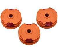 Qklyxr Bobine de coupe-herbe Pour la ligne de bobine tondeuse Zyncue 3Pack, Mcgregor Met6032 Met4530 Met3525 Worx WG119E bobines ficelle remplacement outils pour coupe