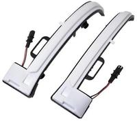 Qklyxr Clignotant dynamique séquentiel à LED for rétroviseur latéral, for Peugeot 308 T9 SW II Mk2 (blanc Remplacement du voyant de rétroviseur latéral