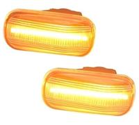 Qklyxr Clignotant latéral dynamique 2 pièces, for Stream S2000, for Crv Hrv, for Civic, for City, for Jazz, for répéteur d'accord Feu de position latéral de voiture
