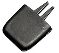Qklyxr Clip de ventilation pour tableau de bord Garniture de clip d'aération climatisation arrière, évents console calandre pour avant AC, pour Golf 7.5, pour Mk7 2013-2020(BLACK 1PCS Clip)