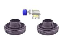 Qklyxr Couvercle arrière du moteur for aspirateur sans fil Dyson, V7 V8 Trigger Animal Absolute, accessoires de remplacement du couvercle arrière du moteur Pièces d'aspirateur(2pcs)
