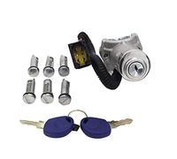 Qklyxr Ensemble de serrures porte à barillet contacteur d'allumage, 7 pièces, for IVECO, DAILY 2006 - 2012 Mécanisme de verrouillage de porte avant de voitur