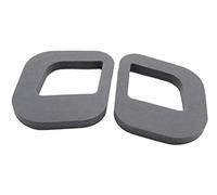 Qklyxr For 107, joint de feu arrière frein noir, joints en mousse remplacement, accessoires voiture, 2x Joint d'étanchéité pour boîtier de feu arrière