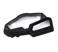 Qklyxr for 300 EX300 2013-2020 Compteur de vitesse moto Montre Instrument Case Indicateur Odomètre Tachymètre Couvercle du boîtier Affichage numérique des instruments de moto(BLACK B)